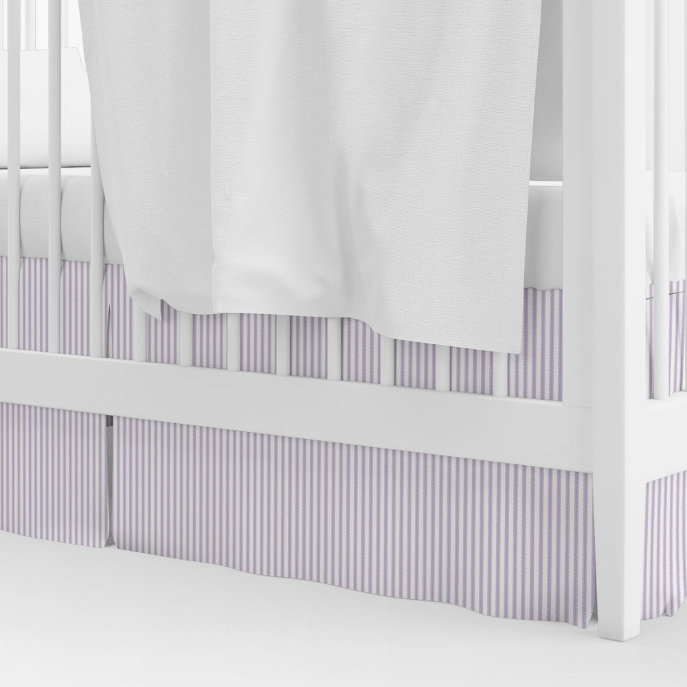 Classic-Orchid-Ticking-TailoredCribSkirt-1